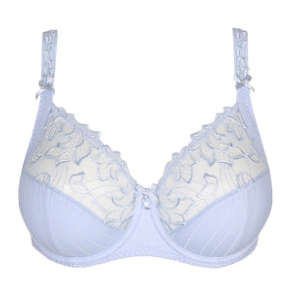 Prima Donna Side Support Bra 32G Heather Light Blue